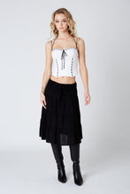 Load image into Gallery viewer, Chelsea Skirt- Black