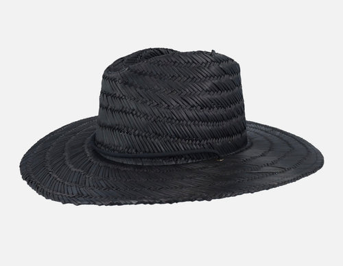 Messer Straw Hat- Black