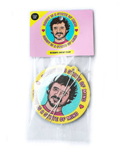 Load image into Gallery viewer, Pedro Pascal Air Freshener: Air Freshener + Packaging