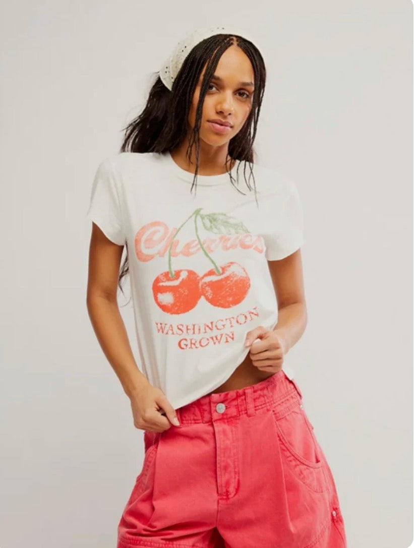Nova Graphic Tee- Cherries