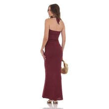 Load image into Gallery viewer, Sunny Two Piece Maxi Dress in Maroon