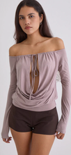 Load image into Gallery viewer, Sore Long Sleeve Cowl Top