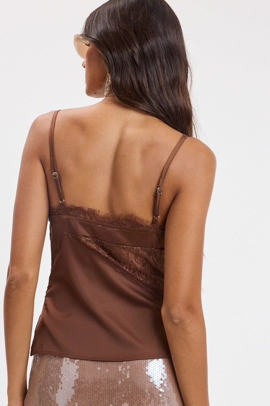 Gemini Top- Brown