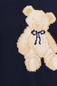 Teddy Sweater -Navy