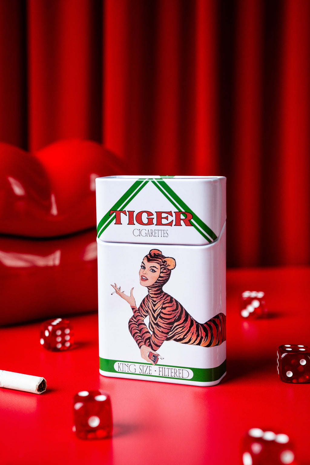 A Shop of Things Tin Accessory Case Tiger at Miss Behavin'