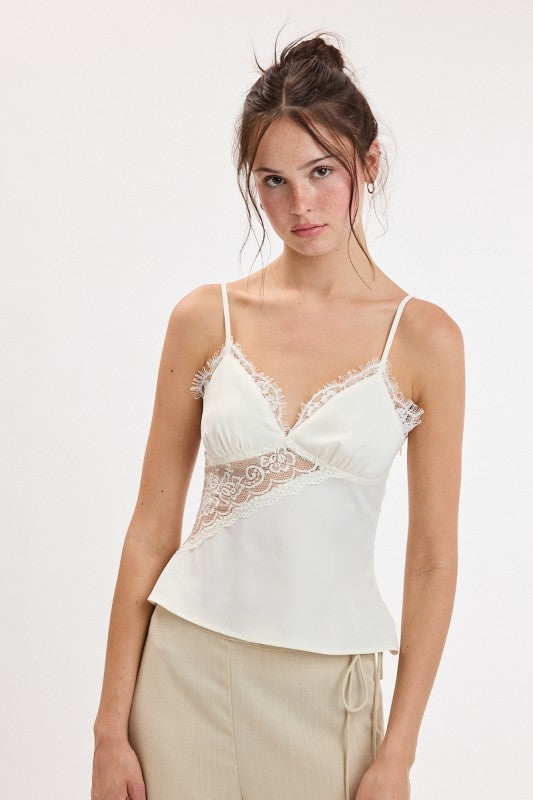 Gemini Top- Ivory