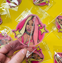 Load image into Gallery viewer, Barb Nicki Minaj Air Freshener: Air Freshener + Packaging