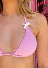 Load image into Gallery viewer, Pink Terry Bows Top