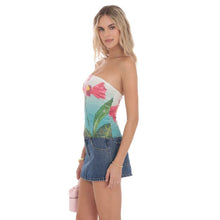 Load image into Gallery viewer, Floral Sequin Top in Tropical Print