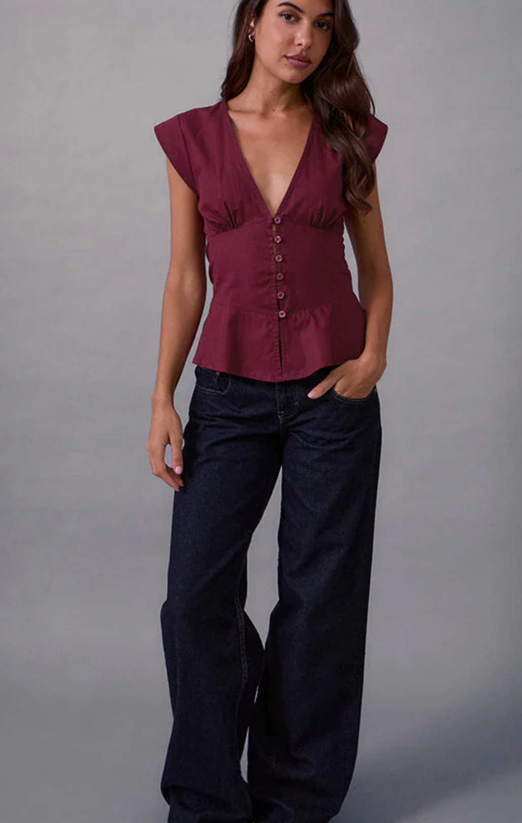 Devlin V Neck Blouse