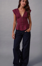 Load image into Gallery viewer, Devlin V Neck Blouse