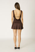 Skye Dress -brown