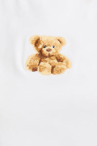 Lucky Bear Tee - White
