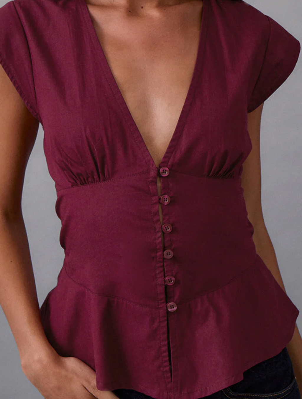 Devlin V Neck Blouse