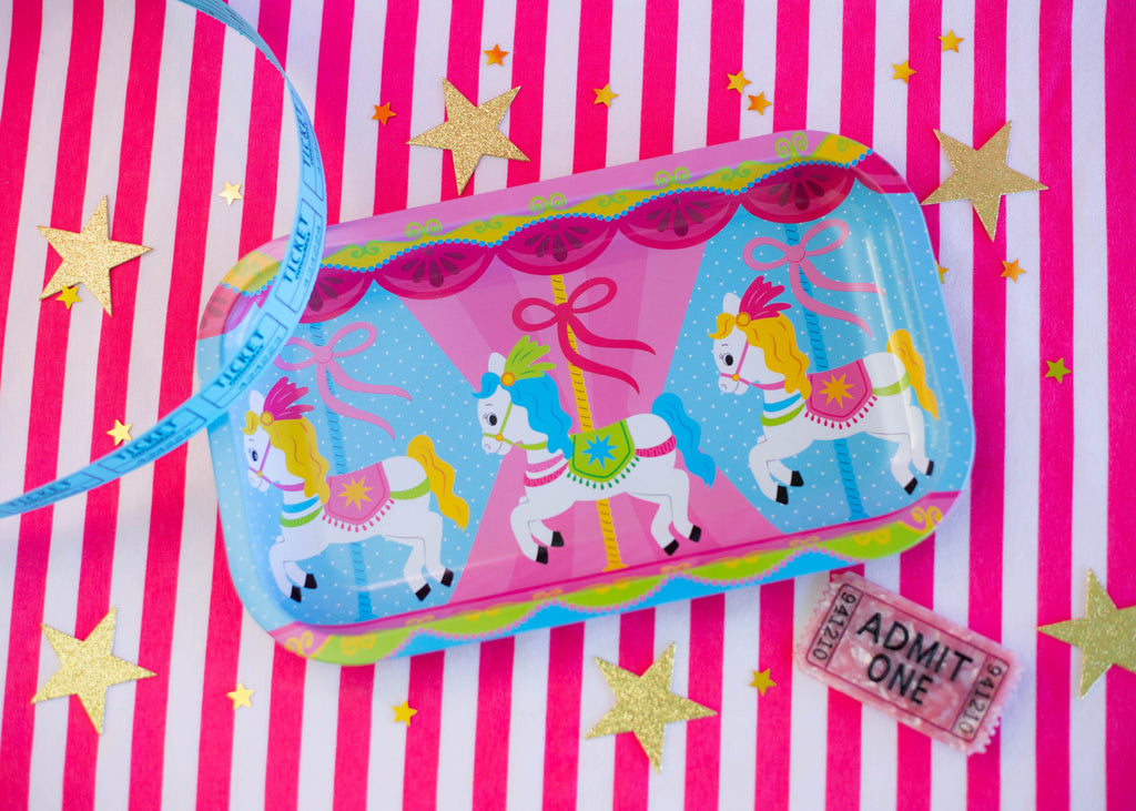 The Peach Fuzz Carousel Tray at Miss Behavin'