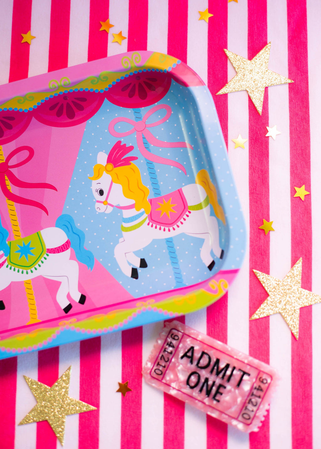 The Peach Fuzz Carousel Tray at Miss Behavin'