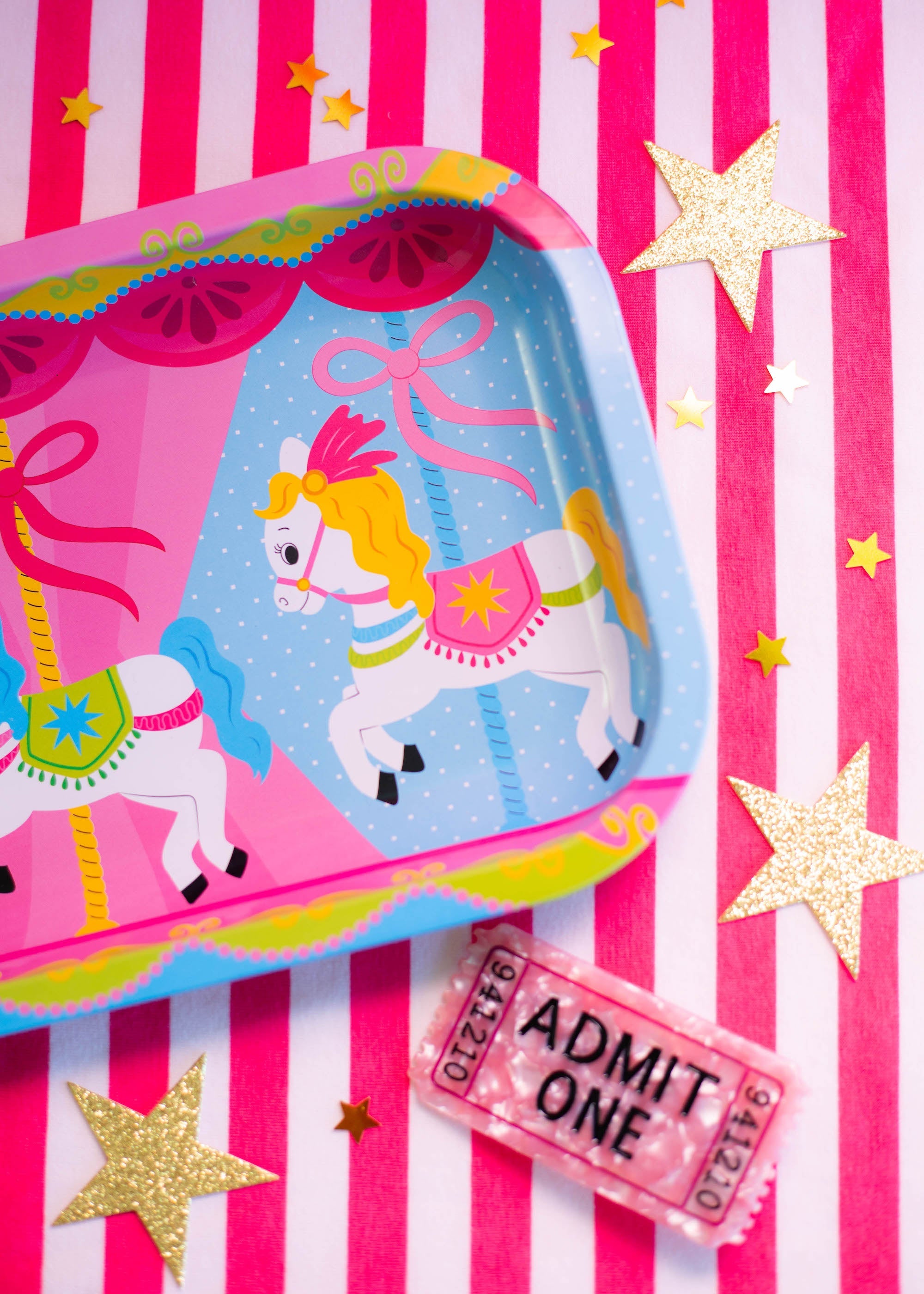 The Peach Fuzz Carousel Tray at Miss Behavin'