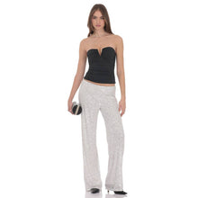 Load image into Gallery viewer, V-Strapless Ruched Top in Black