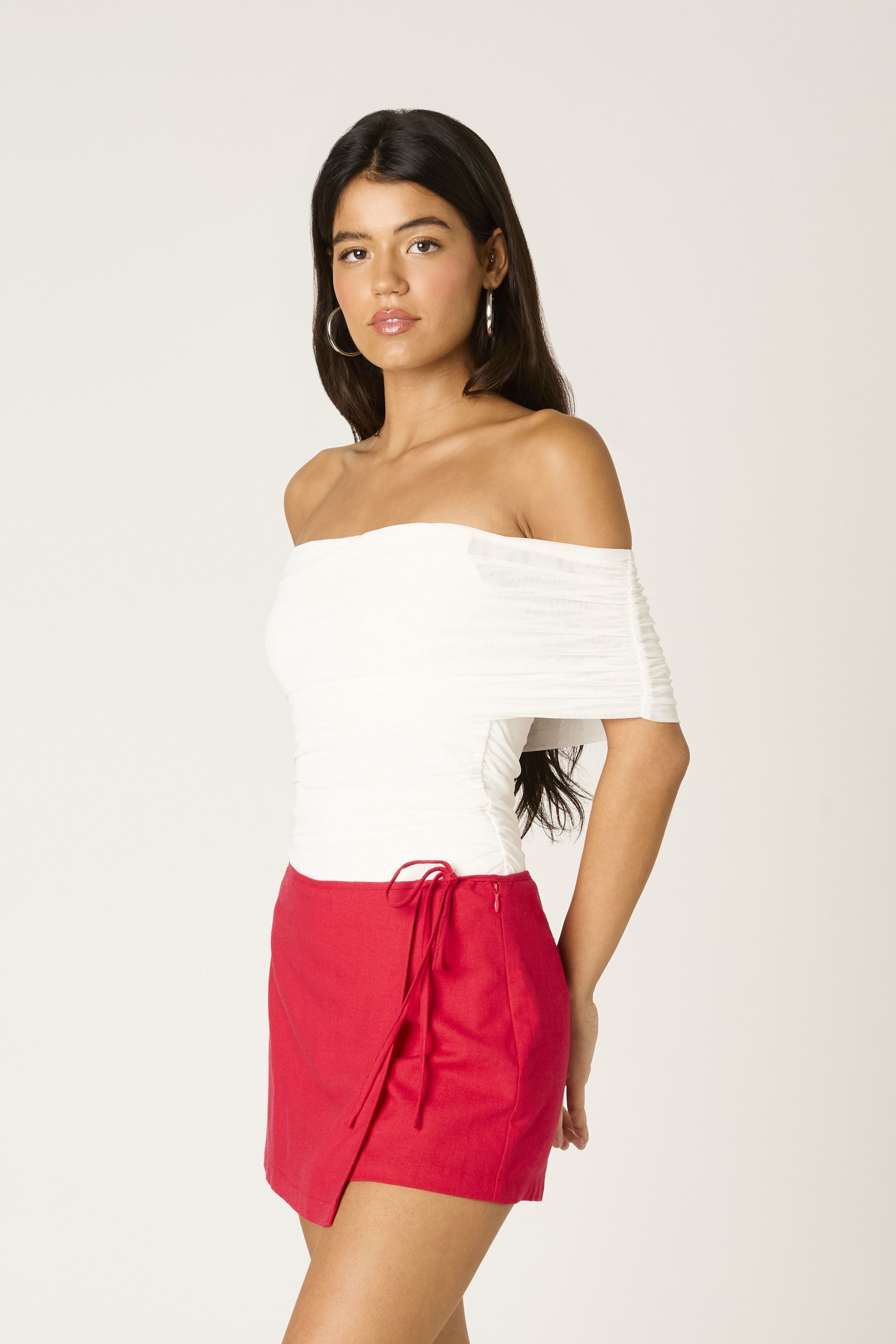 Sasha Skort - Red