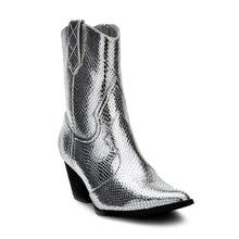 Load image into Gallery viewer, Matisse Bambi Boots - Silver Snake