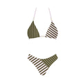 Delaney Bikini Set stripe at Miss Behavin'