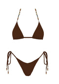Jade Swimsuit in brown swimsuit at Miss Behavin'