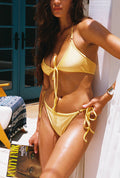 Adeline Bikini Set in yellow at Miss Behavin'