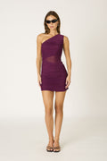 Quinn Dress in plum at Miss Behavin'