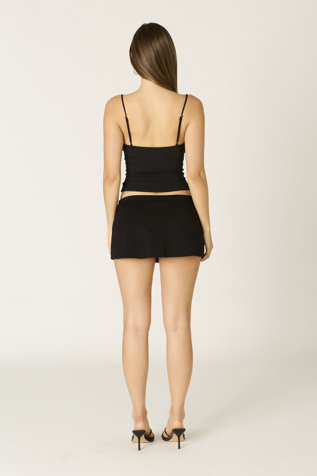Sage Skort in black at Miss Behavin'