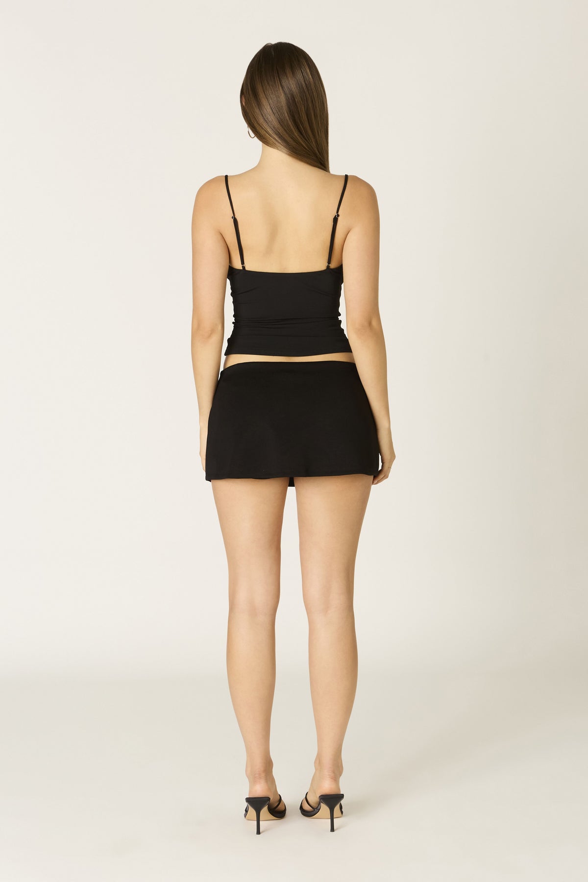 Sage Skort in black at Miss Behavin'
