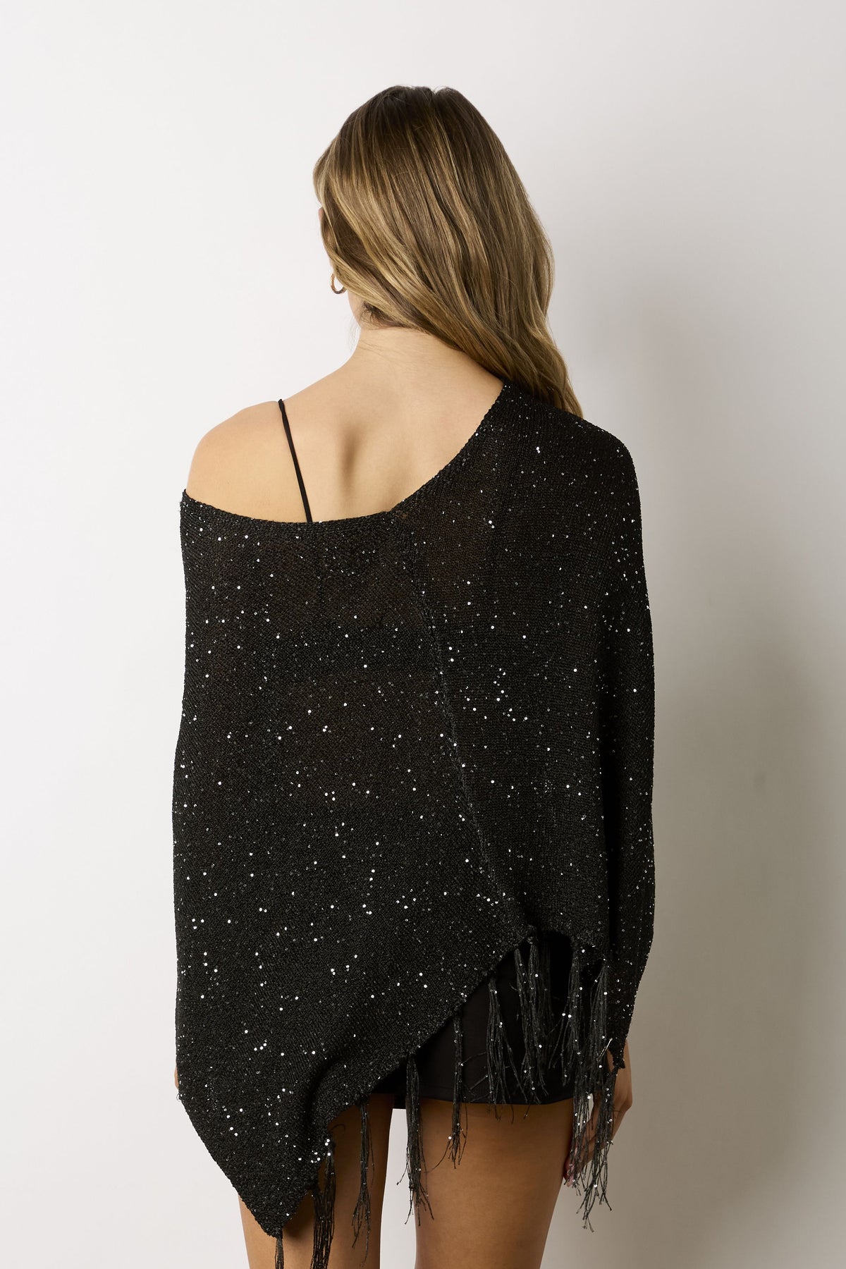 Raven Top black sweater at Miss Behavin'