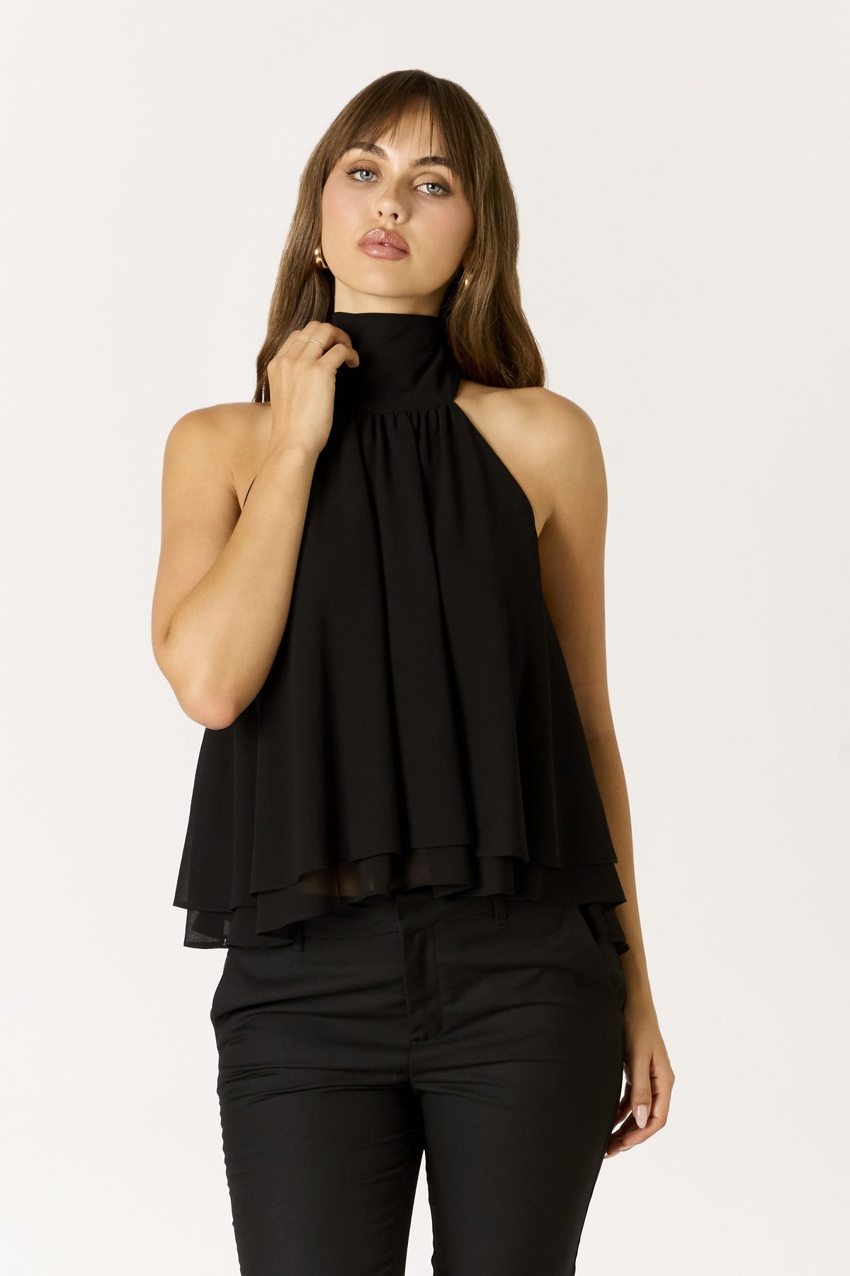 Willa Top in black at Miss Behavin'