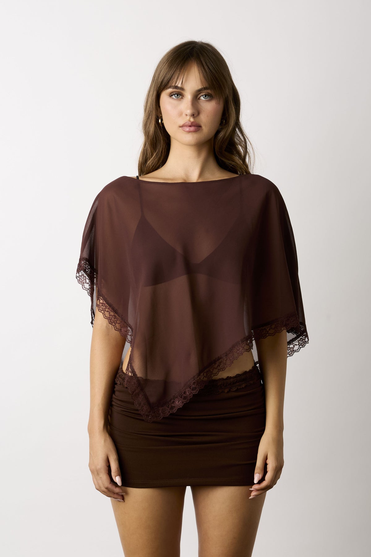 Kaya Top in chocolate at Miss Behavin'