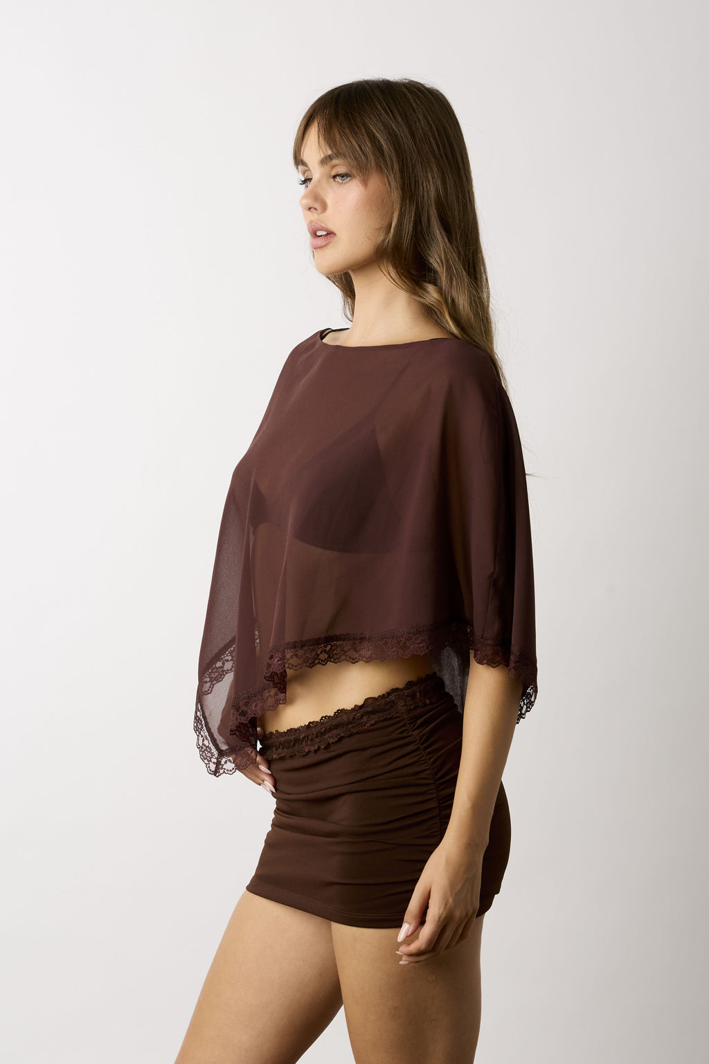Kaya Top in chocolate at Miss Behavin'