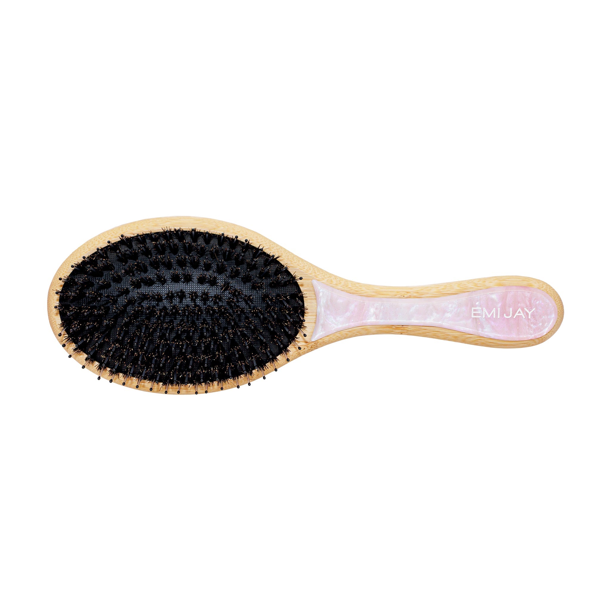 Emi Jay flat brush in Pink Sugar at Miss Behavin'