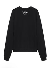 Load image into Gallery viewer, BLACK CAITLYN CODED KARA CREWNECK