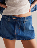 Galivanting Peekaboo Skort- Blue Rebel