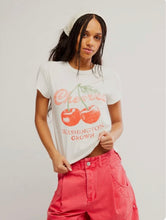 Load image into Gallery viewer, Nova Graphic Tee- Cherries