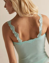 Load image into Gallery viewer, Spring Fever Cami- Bleached Aqua