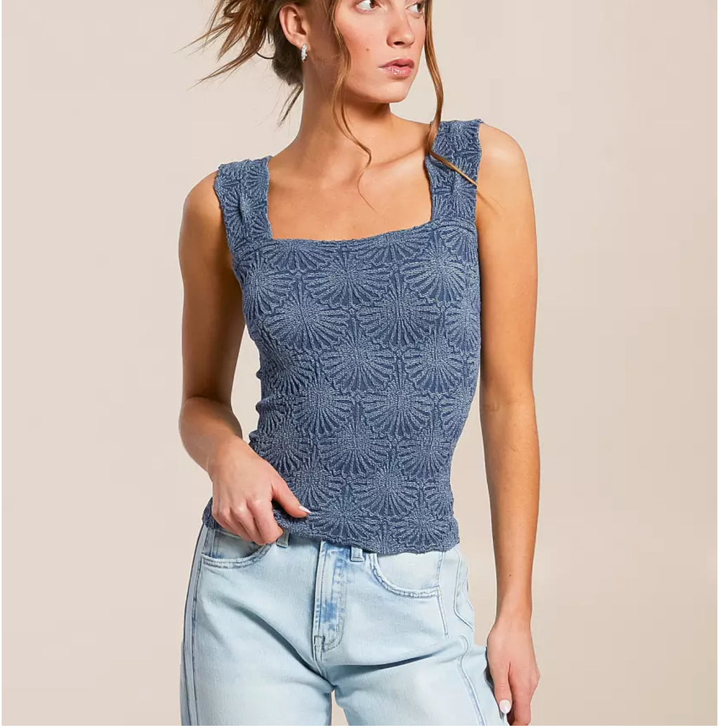 Love Letter Cami - Peacoat