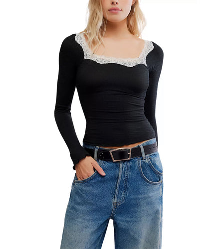 Oh My Darling Long Sleeve- Black