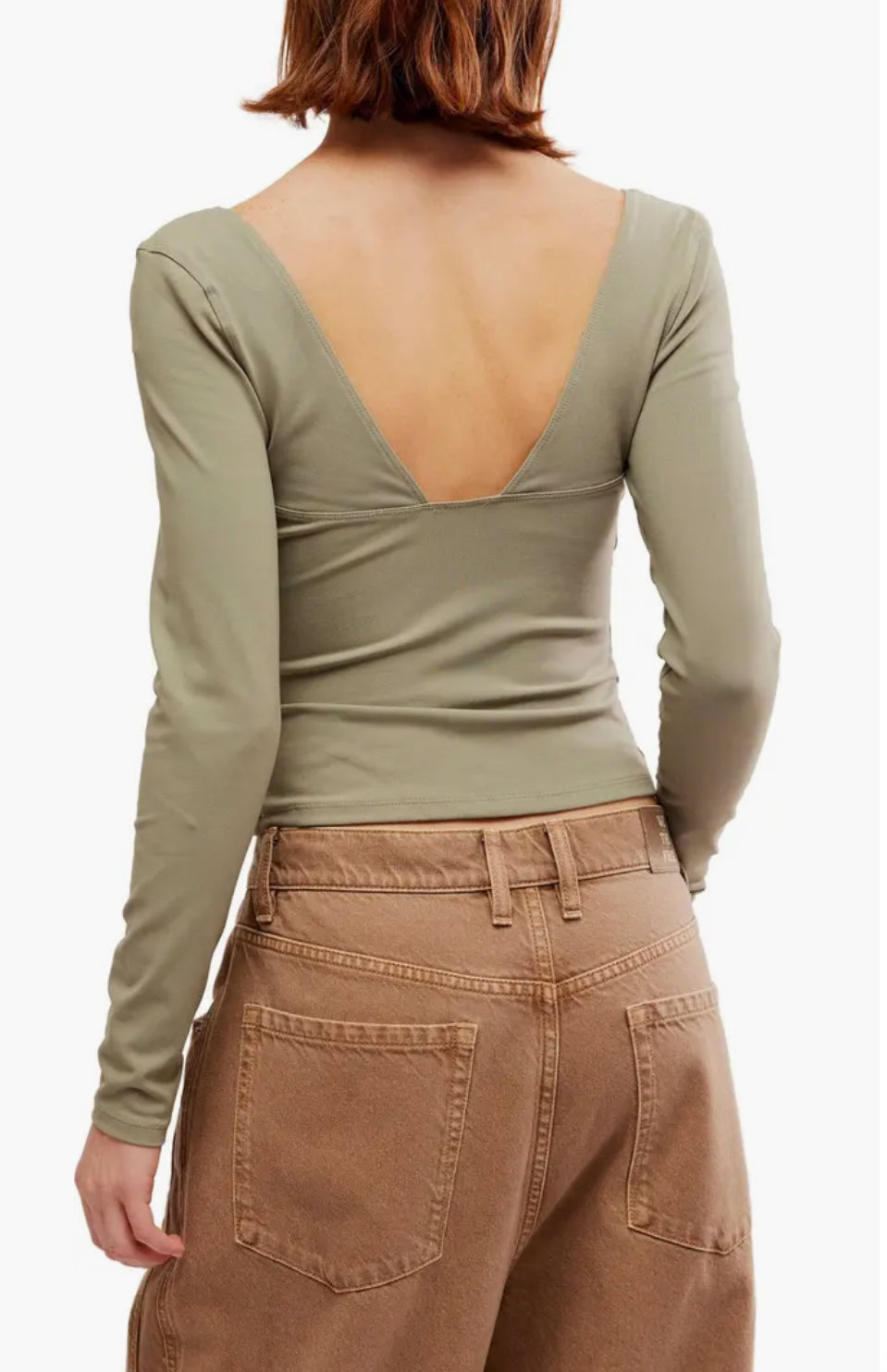 Duo Corset L/S - Laurel Oak