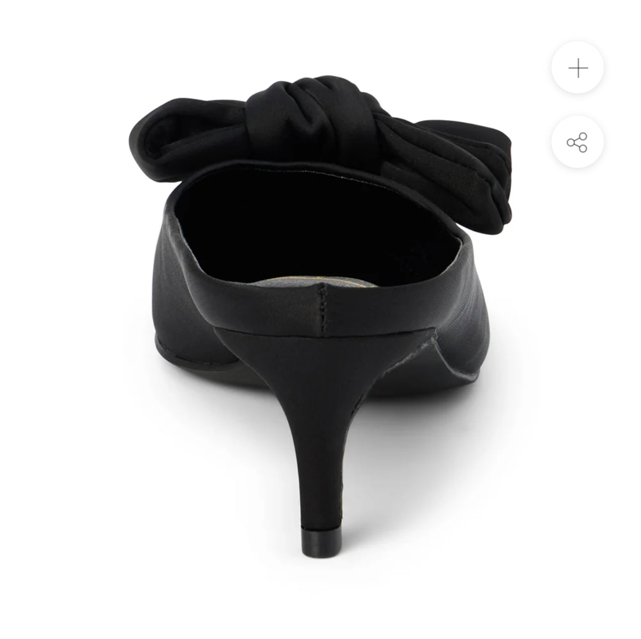 Bow Heeled Mule
