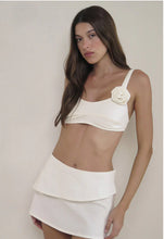 Load image into Gallery viewer, Rinta Bralette &amp; Kyoko Mini- Linen Ivory