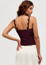 Load image into Gallery viewer, Spring Fever Cami- Painted Chocolate