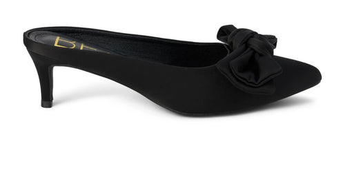 Bow Heeled Mule