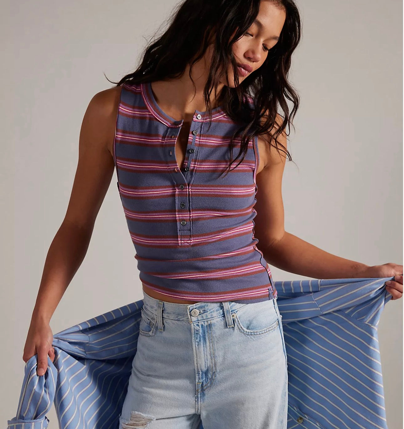 Jamie Henley Striped Tank Top