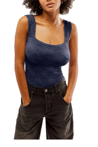 Love Letter Cami - Peacoat