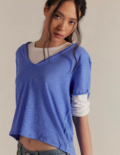 Load image into Gallery viewer, Take 2 Tee- Cornflower Blue