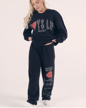 Load image into Gallery viewer, BLACK CAITLYN CODED KIMMY PANT